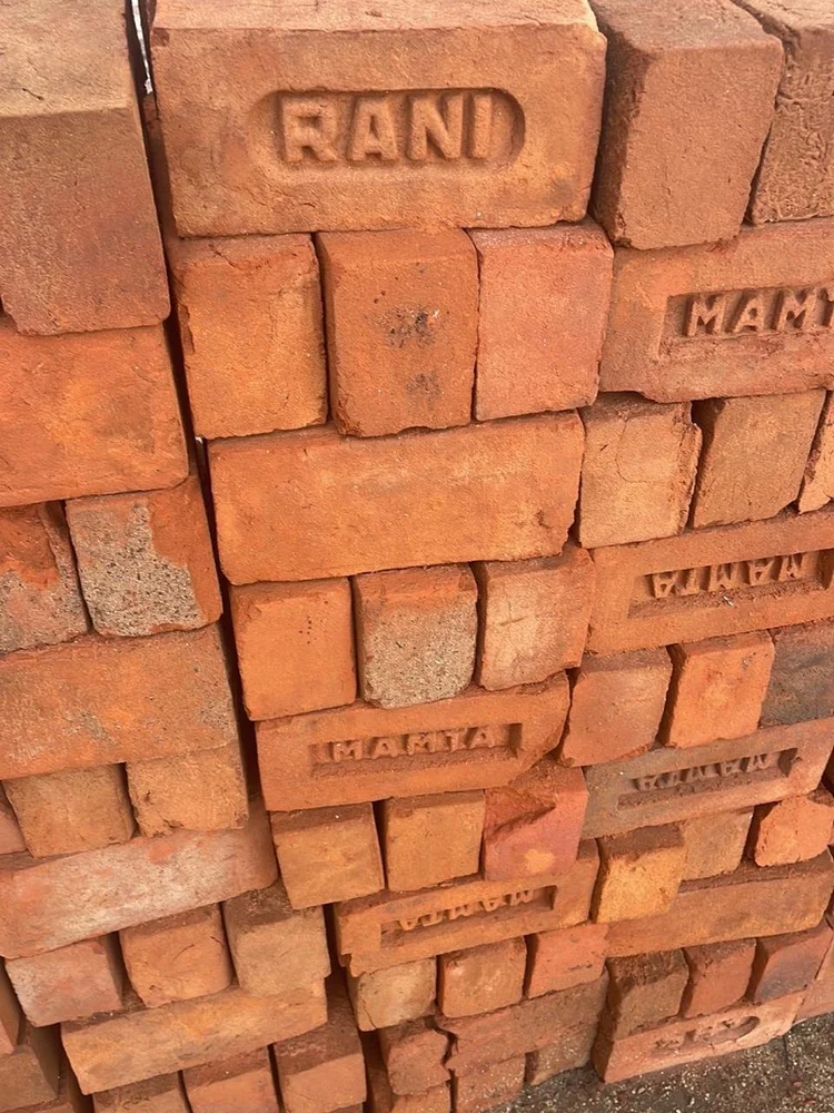 23mm X 100mm X 75mm Inch Red Clay Brick